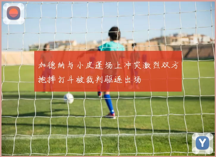 加德纳与小皮蓬场上冲突激烈双方抱摔打斗被裁判驱逐出场